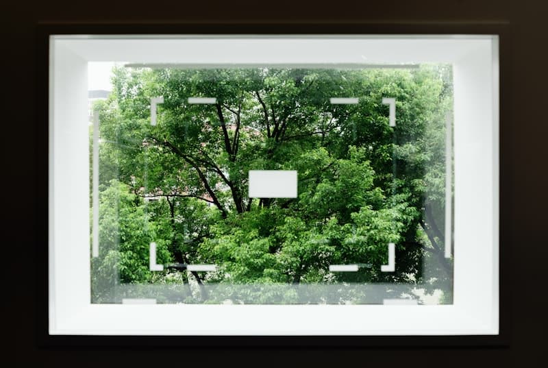Large frame in lobby